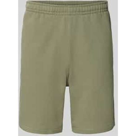 regular fit sweatshorts van puur katoen