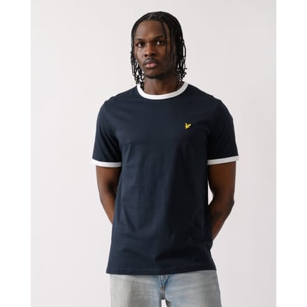 Lyle & Scott Ringer Shirt Heren - Maat L