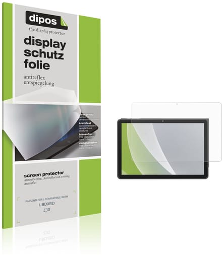 dipos – 2x Matte Beschermfolie geschikt voor UBDXBD Z30 | Krasbestendige & antireflecterende Screenprotector Ultra-Thin