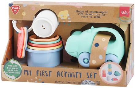 Play baby activiteiten speelset - educatief speelgoed 8-delig.