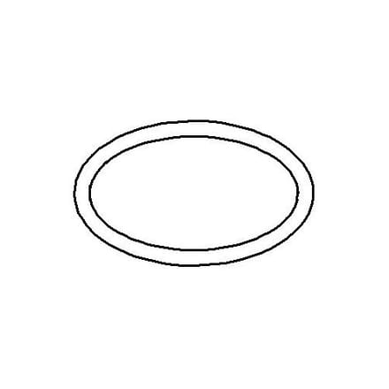 Dornbracht replacement O-ring 34x2.5 for odor trap 09141014990