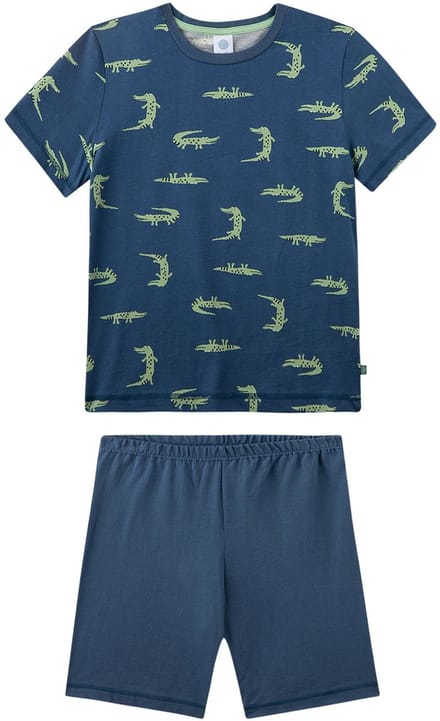 Sanetta Pyjama Pyjama kurz Krokodil