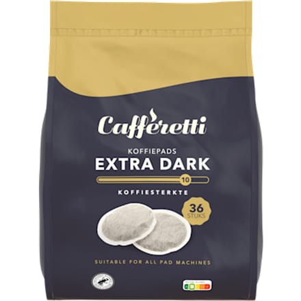 Koffiepads extra dark
