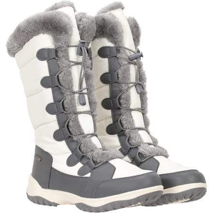 Mountain Warehouse Dames/Dames Snowflake Extreme Lange Sneeuwlaarzen (Wit)