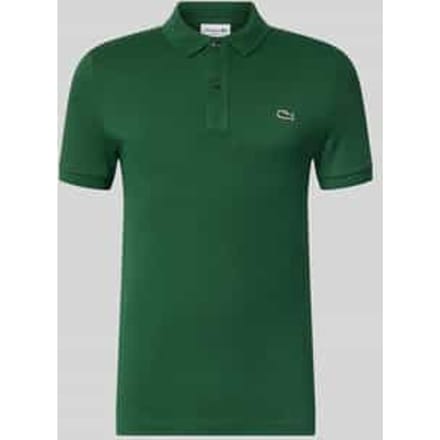 slim fit poloshirt van puur katoen
