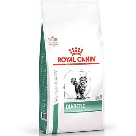 3,5kg + 12x85g natvoer Diabetic DS 46 Royal Canin Veterinary Kattenvoer