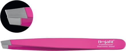 Rojafit Professionele Pincet schuin 9,5 cm-Purple Magenta