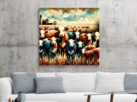 Kunstprint | Wanddecoratie | Canvas | 30 × 30 cm