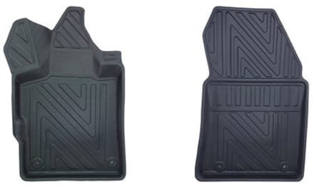 Rubbermatten DS4 2021-heden (voorset) - Premium carbonlook