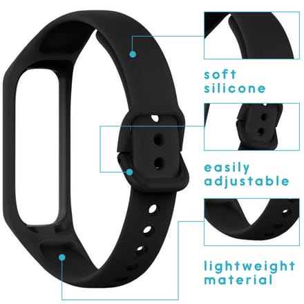 imoshion Siliconen bandje voor de Samsung Galaxy Fit 2 - Zwart