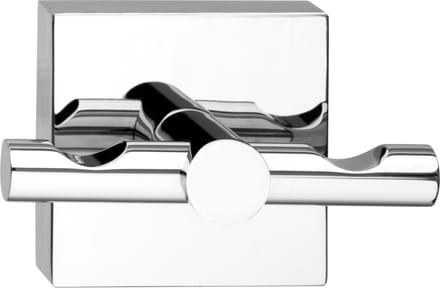 Tesa powerbutton deluxe duohaak vierkant chroom