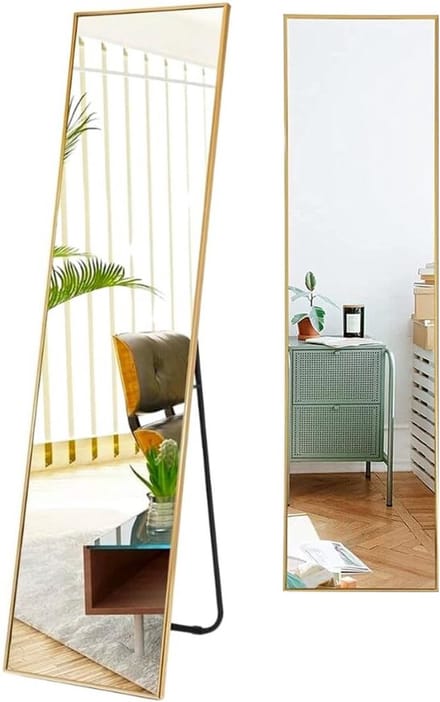 VELTRR® Passpiegel Staand - Slaapkamer Spiegel - Wandspiegel