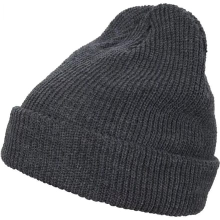 Flexfit - Long Knit Beanie darkgrey one size Beanie Muts - Grijs