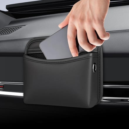 PU-leer Auto Zijvak Organizer, Stoelopeningvuller Opbergbox