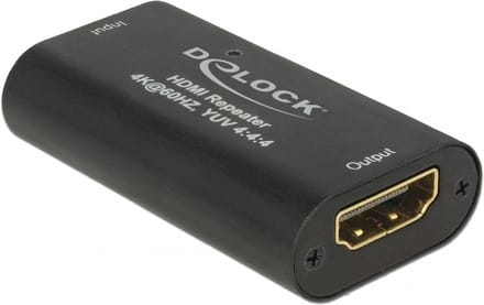 HDMI repeater - versie 2.0 (4K 60Hz HDR) - 20m in / 10m uit