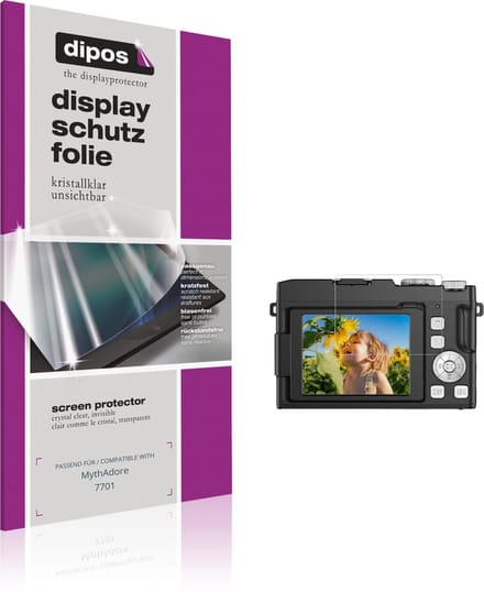 dipos – 4x Beschermfolie geschikt voor MythAdore 7701 | Krasbestendige & heldere Screenprotector Ultra-Thin