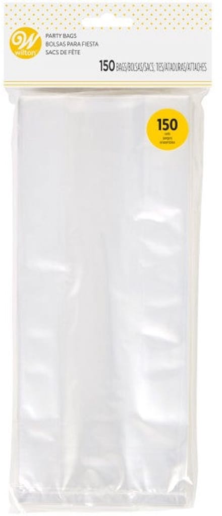 Wilton Traktatiezakjes Doorzichtig pk/150