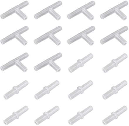 Dailygoody - Aquarium luchtventiel - Plastic luchtslang connectoren
