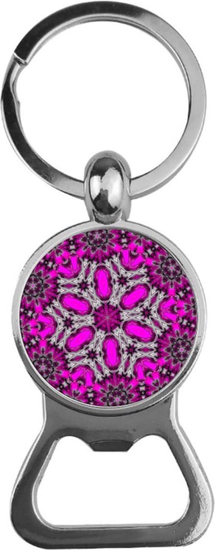 Bieropener Glas - Mandala