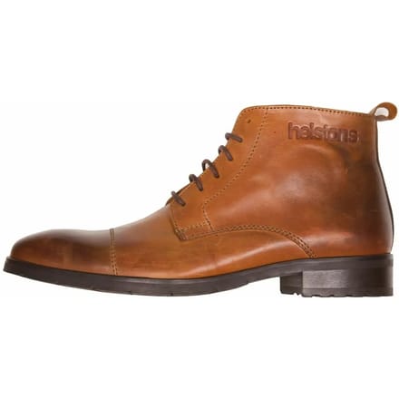 Aniline leren motor sneakers Helstons heritage