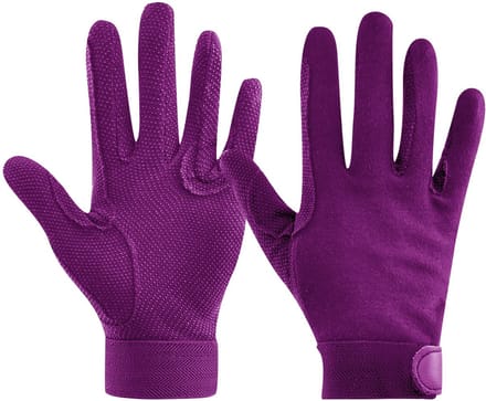 Elt Rijhandschoen Picot Winter Zwart - Ruiteraccessoires - M