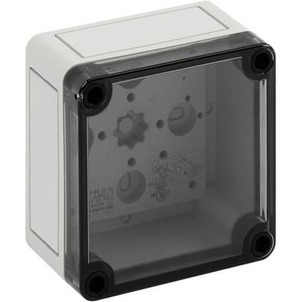 Spelsberg TK PS 99-6-t Installatiebehuizing 94 x 94 x 57 Polycarbonaat Grijs-wit (RAL 7035) 1 stuk(s) Piece