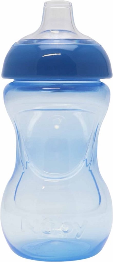 Nuby Beker Mini Easy Grip Blauw 180ml 4mnd+