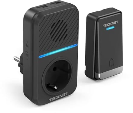 Draadloze Deurbel met USB en IP65 Waterdicht, 400 Meter Bereik en 60 Beltonen