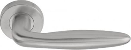 Formani Deurkruk RVS Basics LB18H Holle Geveerd Op Rozet Mat RVS