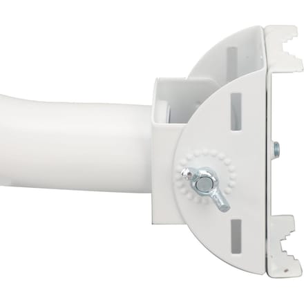Voor Starlink Beugel Haakse Cilinder Roestvrij Staal Windbestendige Hoek Verstelbare Montage voor Dak Korte Muur white