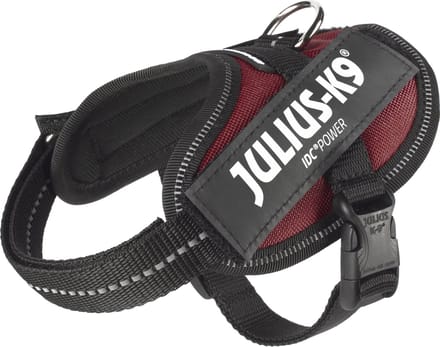 Julius-K9 IDC®Powertuig, 2XS - Baby2, claret bruin