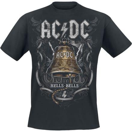AC/DC T-shirt - Hells Bells - S tot 4XL - voor Mannen - zwart