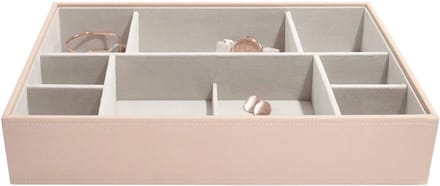 Supersize Sieradendoos met Accessoirelaag in Blush Roze