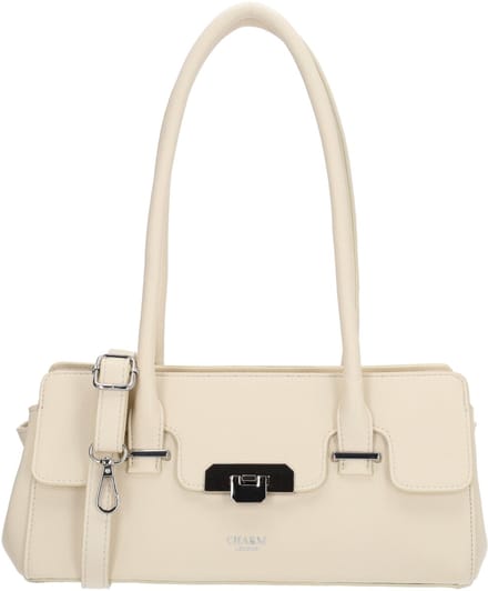 Charm London Soho Schoudertas - Crossover - Crossbody - Dames - Crème