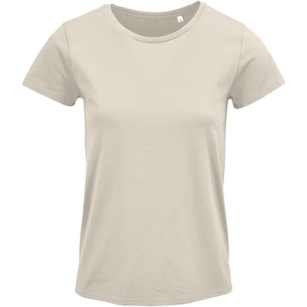 SOLS Dames/Dames Kruisvaarder T-Shirt (Natuurlijk)