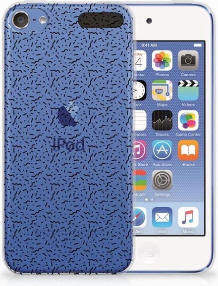 Back Cover voor Apple iPod Touch 5 | 6 TPU bumper Stripes Dots
