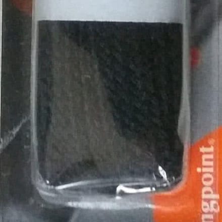 1 paar 8 - 9 mm x 180 cm zwarte platte Sport schoenveters  - Ringpoint 63