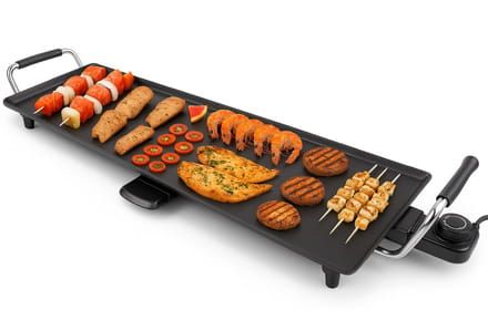 Beper Teppanyaki Bakplaat XL - Grillplaat - Tafelgrill - Grillplaat - Electrisch - 70.5x23.5 cm