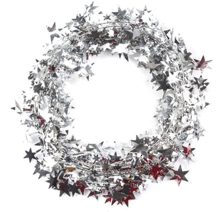 Jhubersproducts - 7,5 m ster kerstboom lamettaslinger
