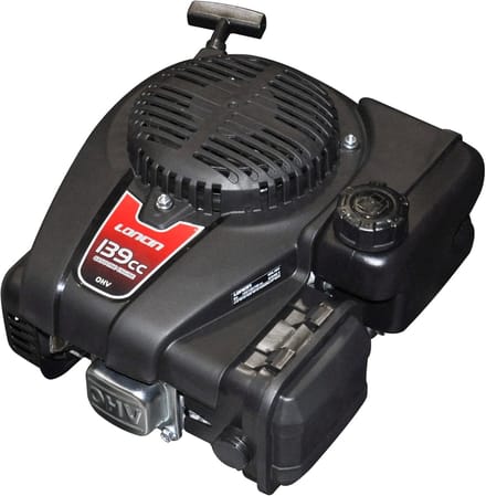 Verticale Motor - Motor As - Grasmaaier Onderdeel - 4-Takt OHV - 22.2 mm x 80 mm - Zwart