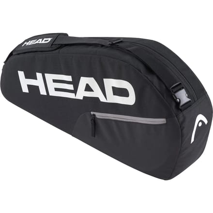 Head Base S Tennistas voor 3 Rackets - Zwart