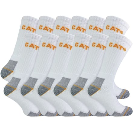 12 Pack Unisex Zware Werk Sokken voor Stalen Neus Laarzen