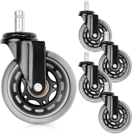 Vilde - Kauwgom Stoelwielen - 7,5 cm - 11 mm - Set van 5
