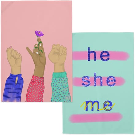 Set van 2 theedoeken Me | Aware