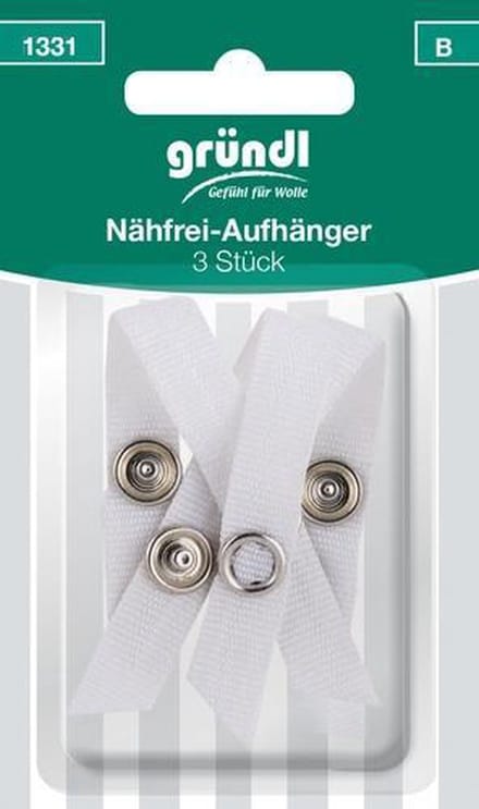 1331 Naaivrije hanger wit 2st