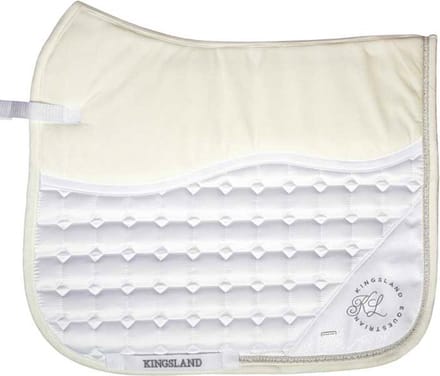 Kingsland Zadeldek Odessa Wit - Pony