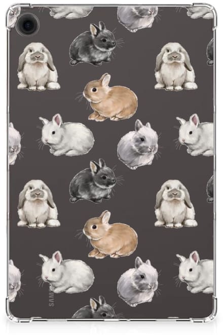 Back Case voor Samsung Galaxy Tab A9 Plus Konijntjes