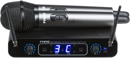 Fame MS-ACE Duet "MIC" C 826-832 MHz - Draadloze transmissie set