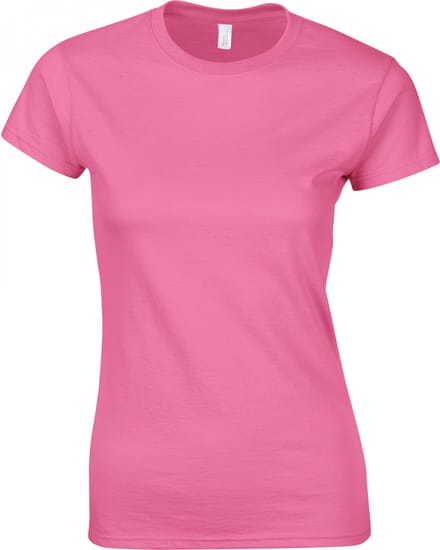Gildan Softstyle® Fitted Ladies' T-shirt GI6400L - Azalea - M