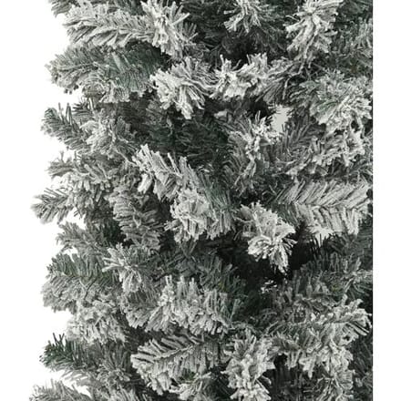 vidaXL Kerstboog met sneeuwvlokken 240 cm
